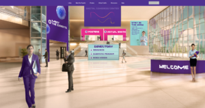 imagem de uma feira online